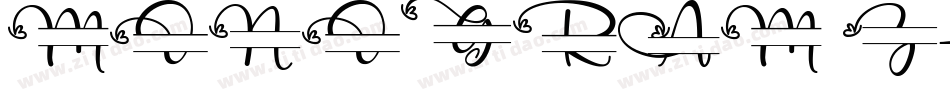 MONOGRAM Z字体转换